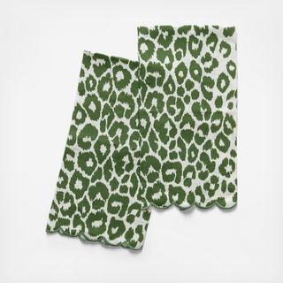 Iconic Leopard Guest Towel