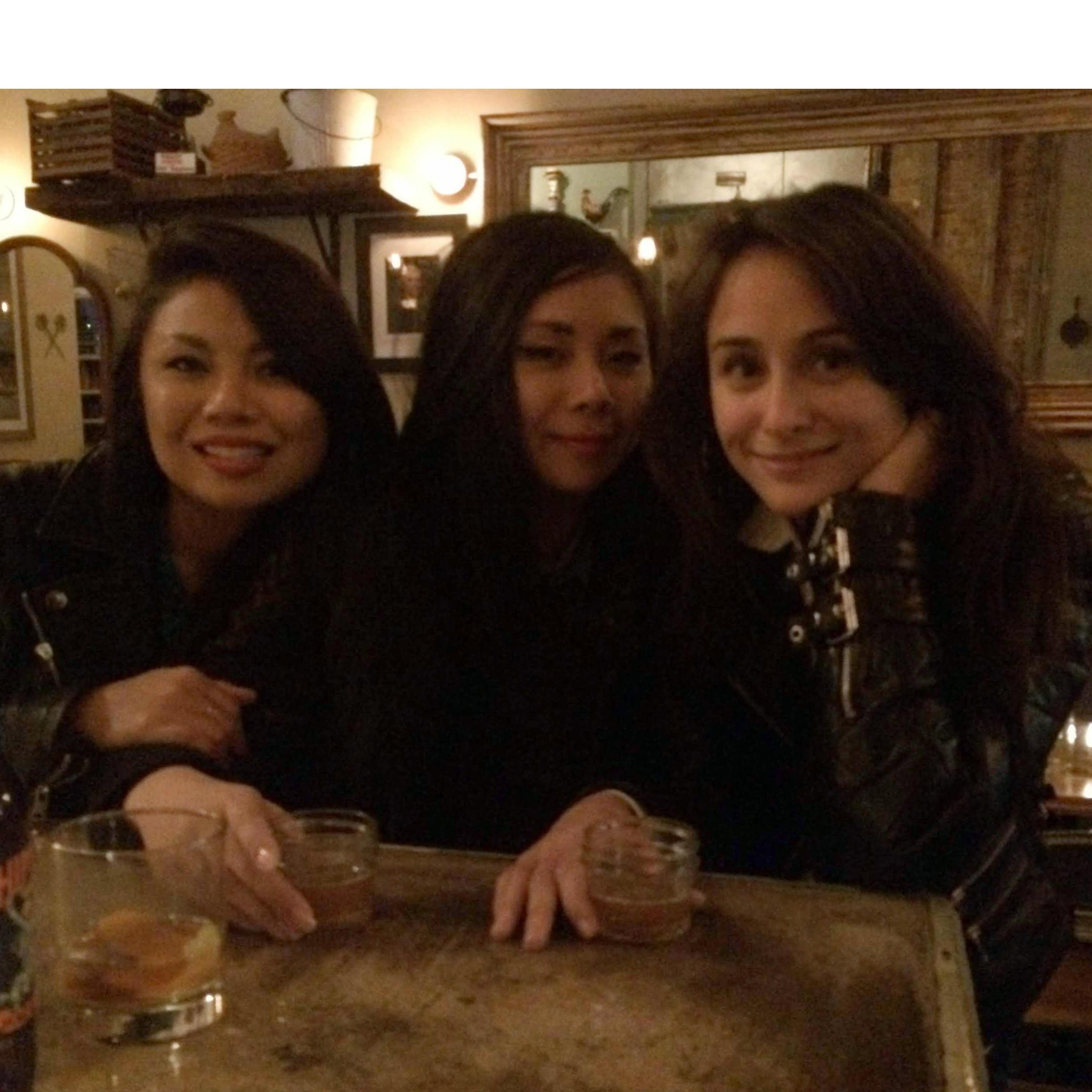 Sheena, Malaika and Chelsea