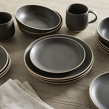 Mill Ceramic Dinnerware (Set of 16)