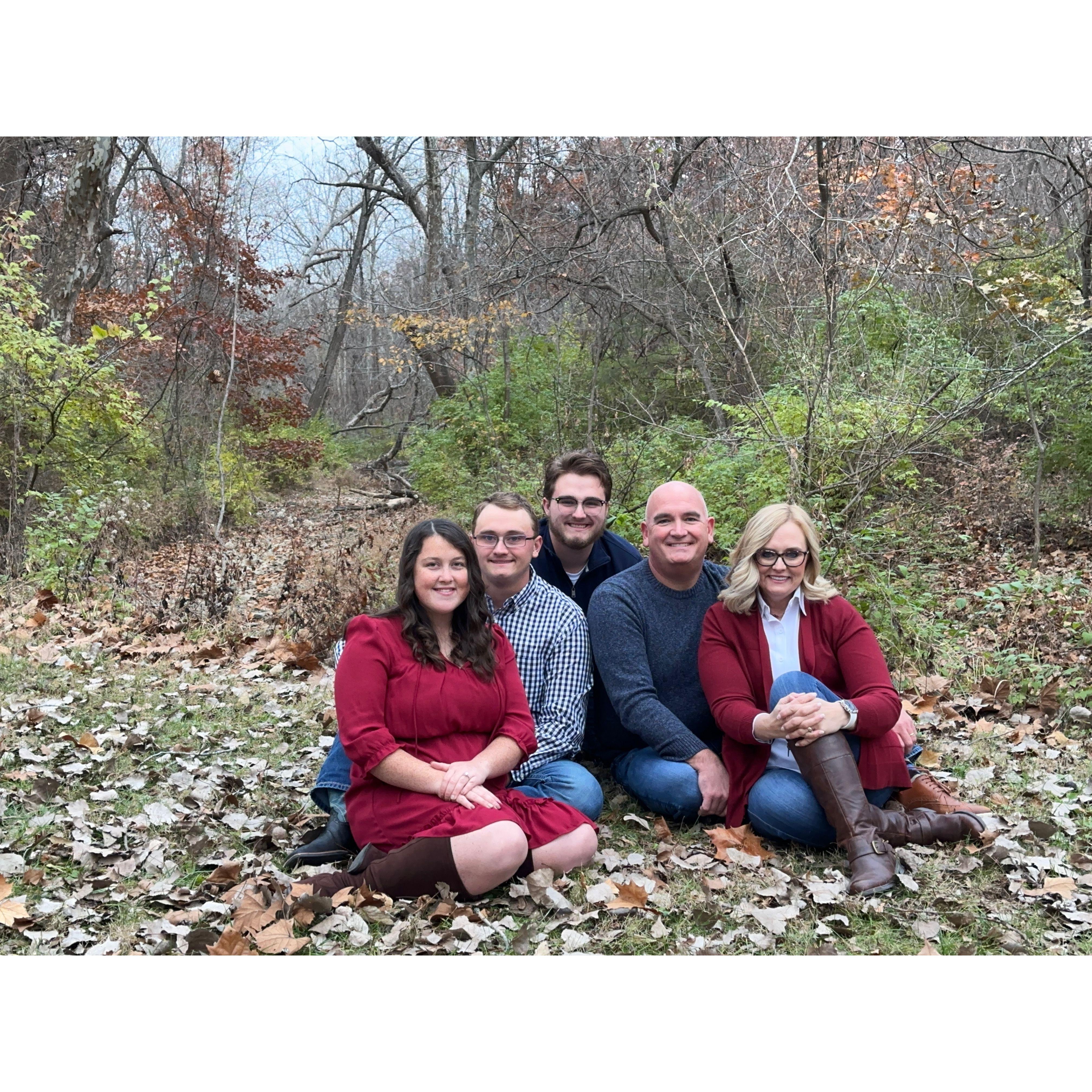 Engagement photos with my new in-laws including my Brother in Law - Ethan Noll