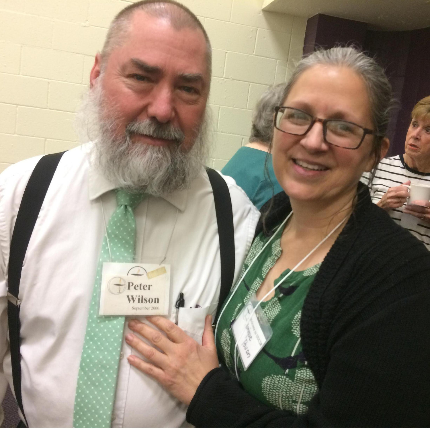 Sexton of Unitarian Universalist Congregation Santa Rosa and NEW Member of said congregation! We are the people with the "open minds, loving hearts and helping hands."