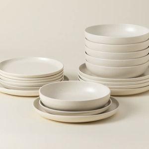 18-Piece Dinnerware Set with Soup/Pasta Plate Pacifica, Casafina by COSTA NOVA