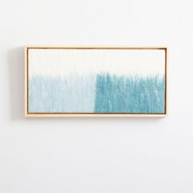 Felt Wall Art, Blue, 18"X36"