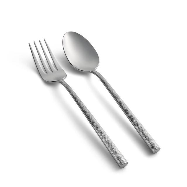 Cyprus 2-Piece Serving Set, Satin