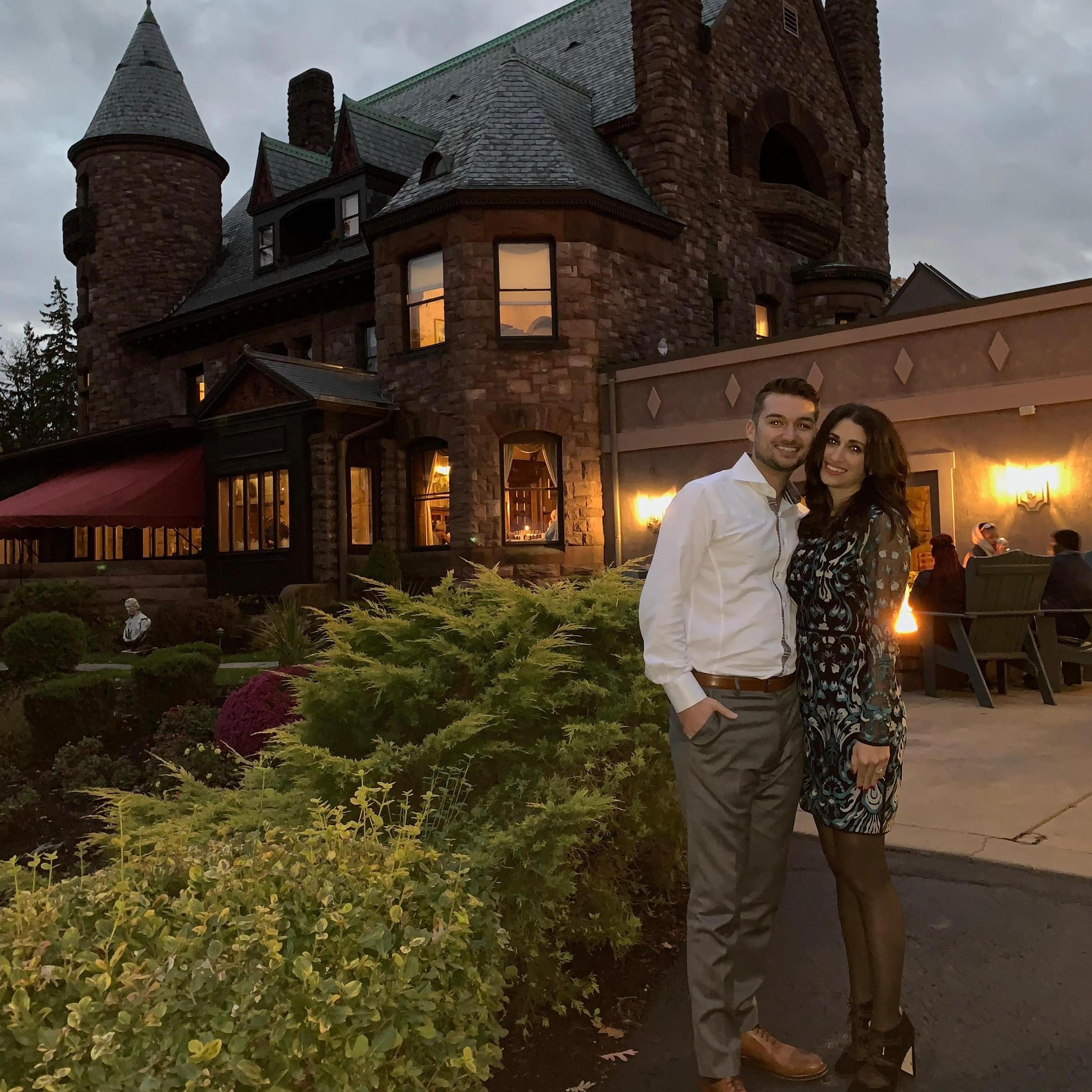 An amazing surprise engagement party at the special Belhurst Castle