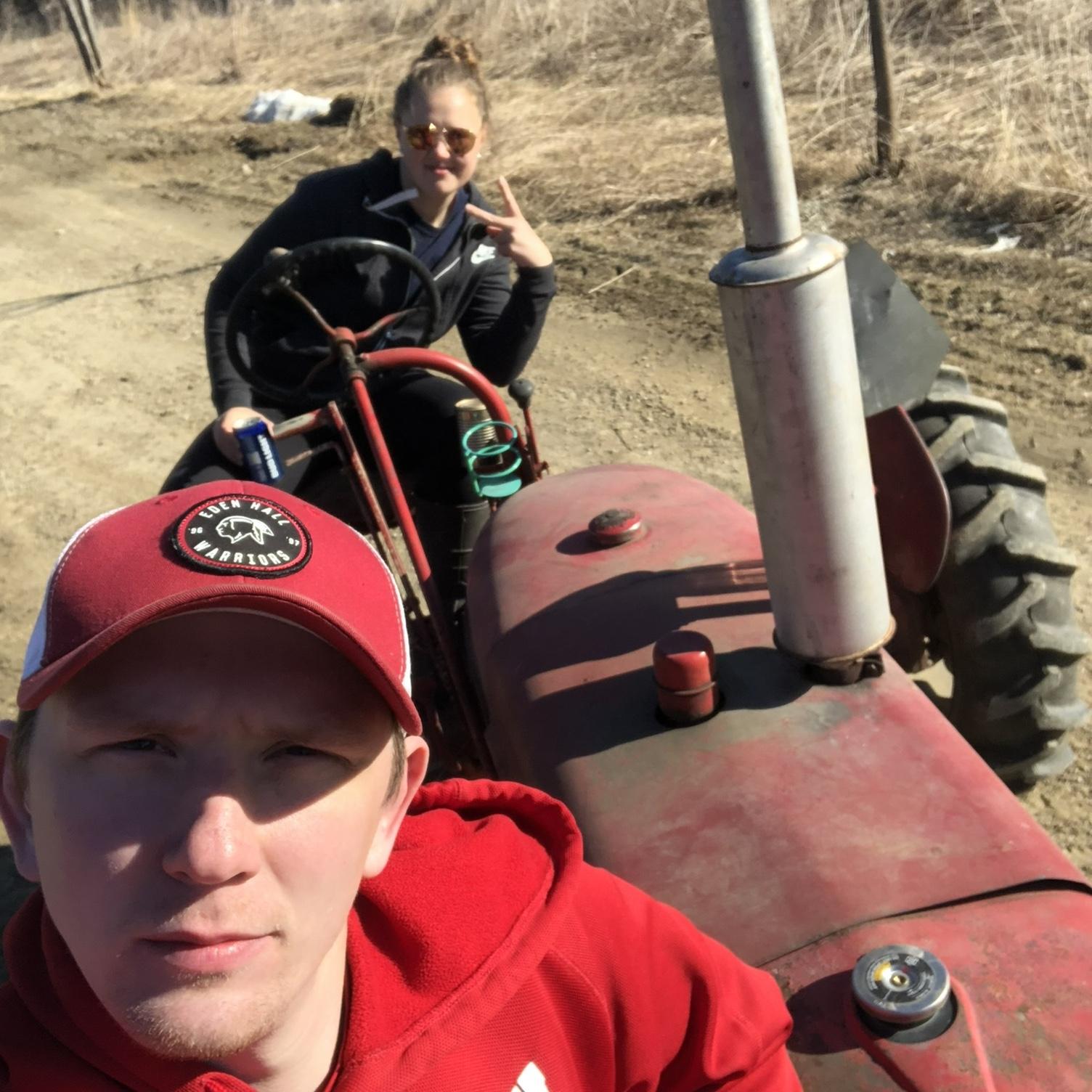 She thinks my tractors sexy