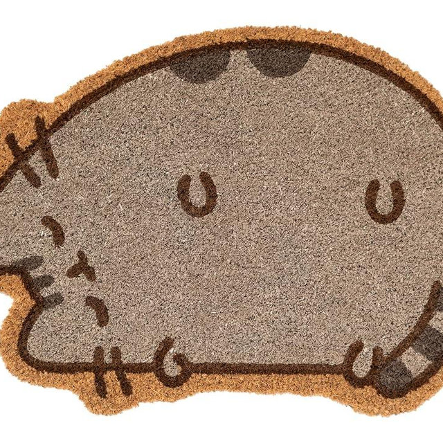 Grupo Erik Official Pusheen Door Mat 15.7 x 23.6 inches, Front Door Mat - Indoor Outdoor Floor Doormat Rug Entryway Welcome Mats - Entrance Shoe Scraper - Pusheen Gifts