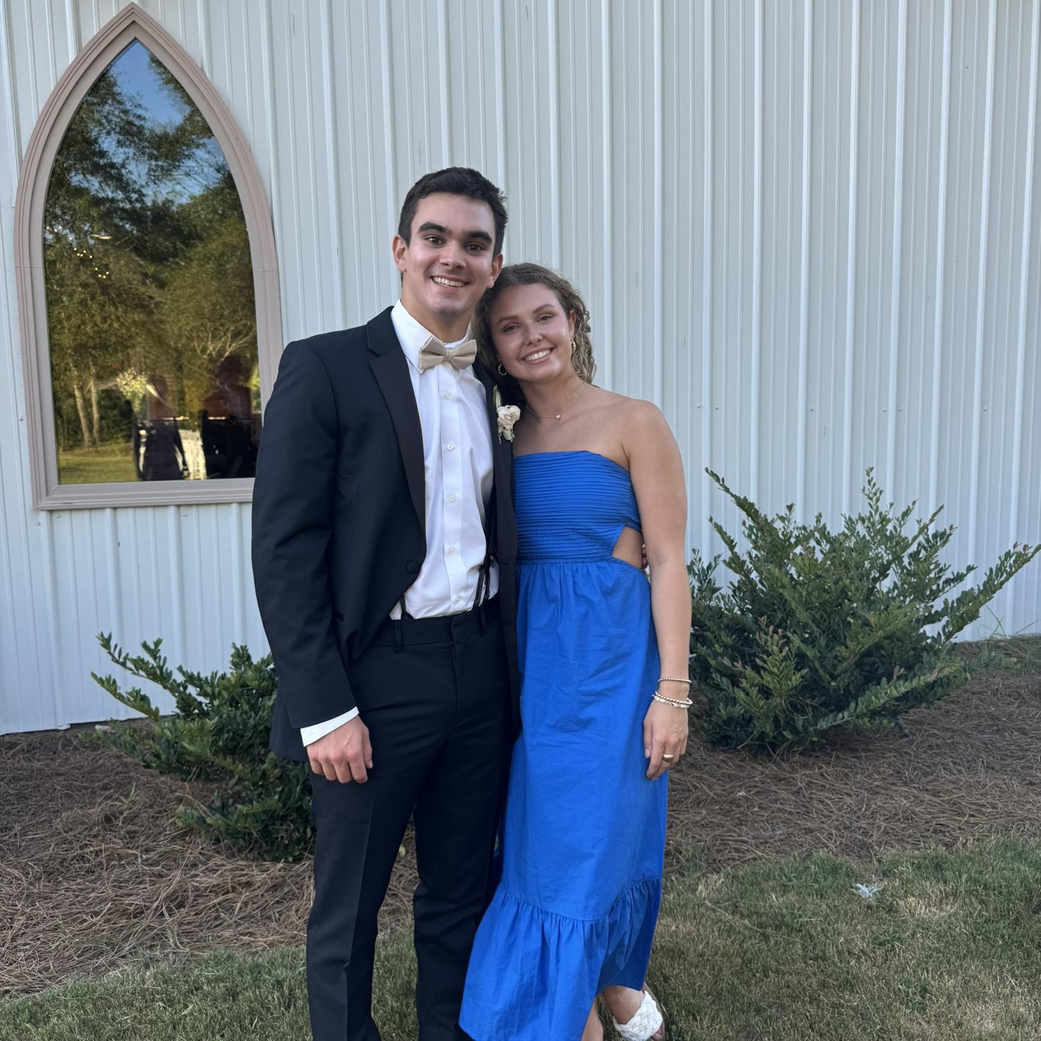 August 25, 2024. Whit invited Abby as his plus one to Conner and Cassie Pruitt’s wedding. What a fun filled weekend!