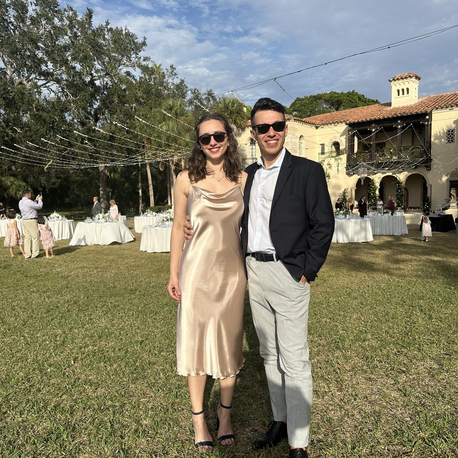 Celebrating friends in Florida
