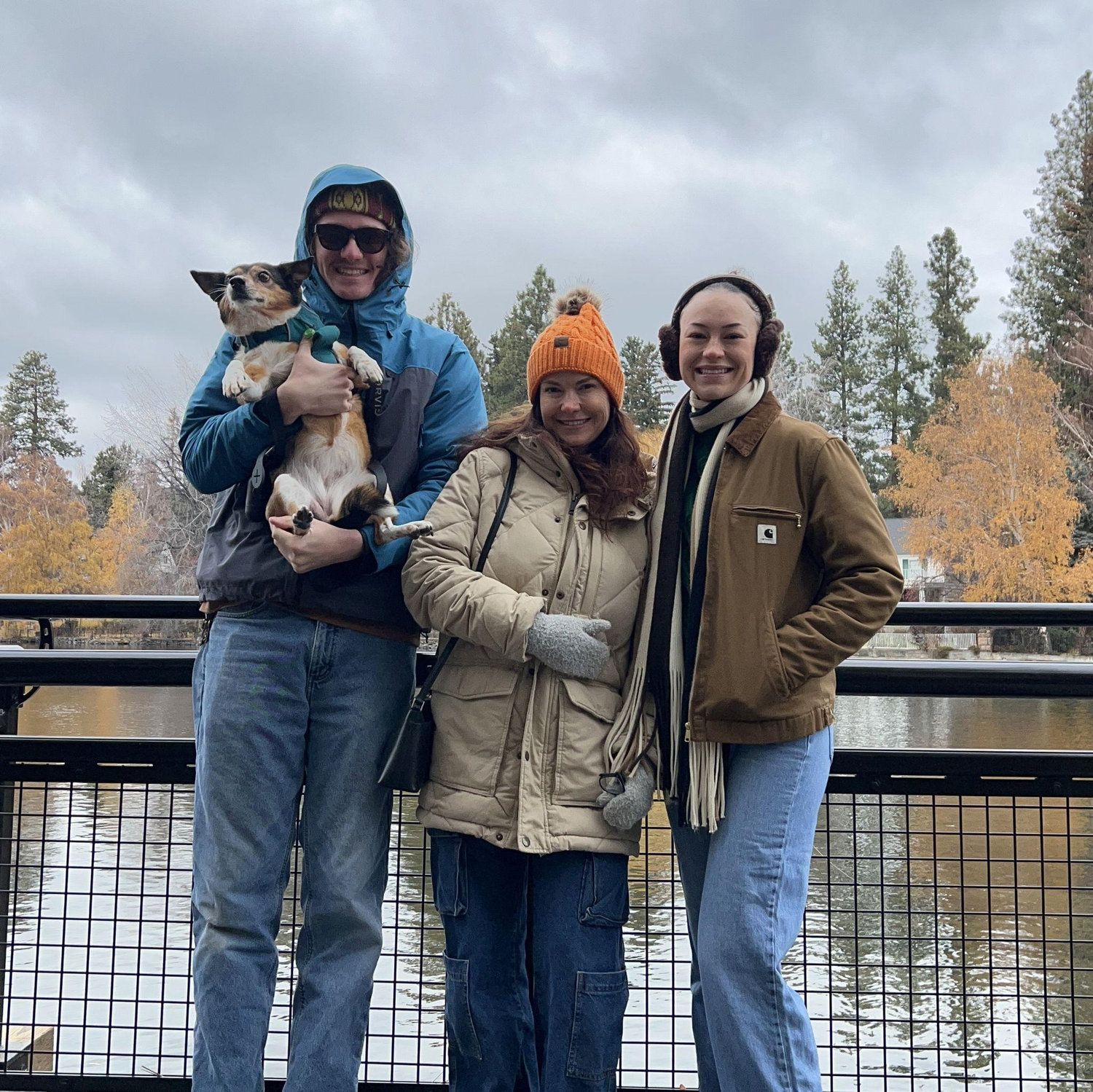 2023- Kalea's mom, Raeanon, visiting Bend, OR in the chilly autumn.