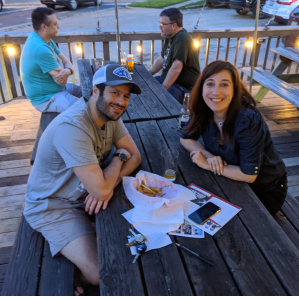Before the pandemic, Robert would agree to go to trivia with Jordan, since that is one of her favorite activities.