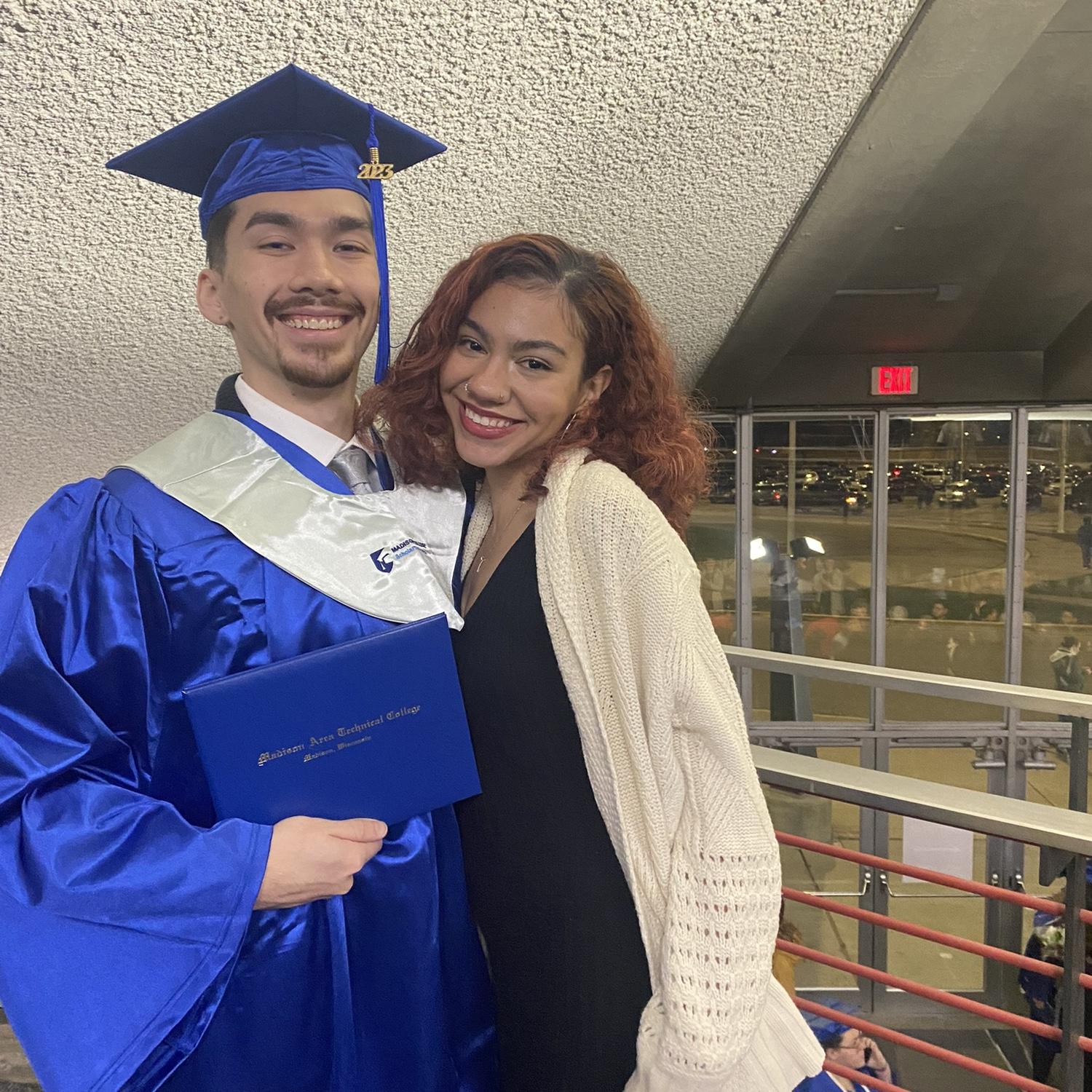 Ian’s graduation from MATC 2023