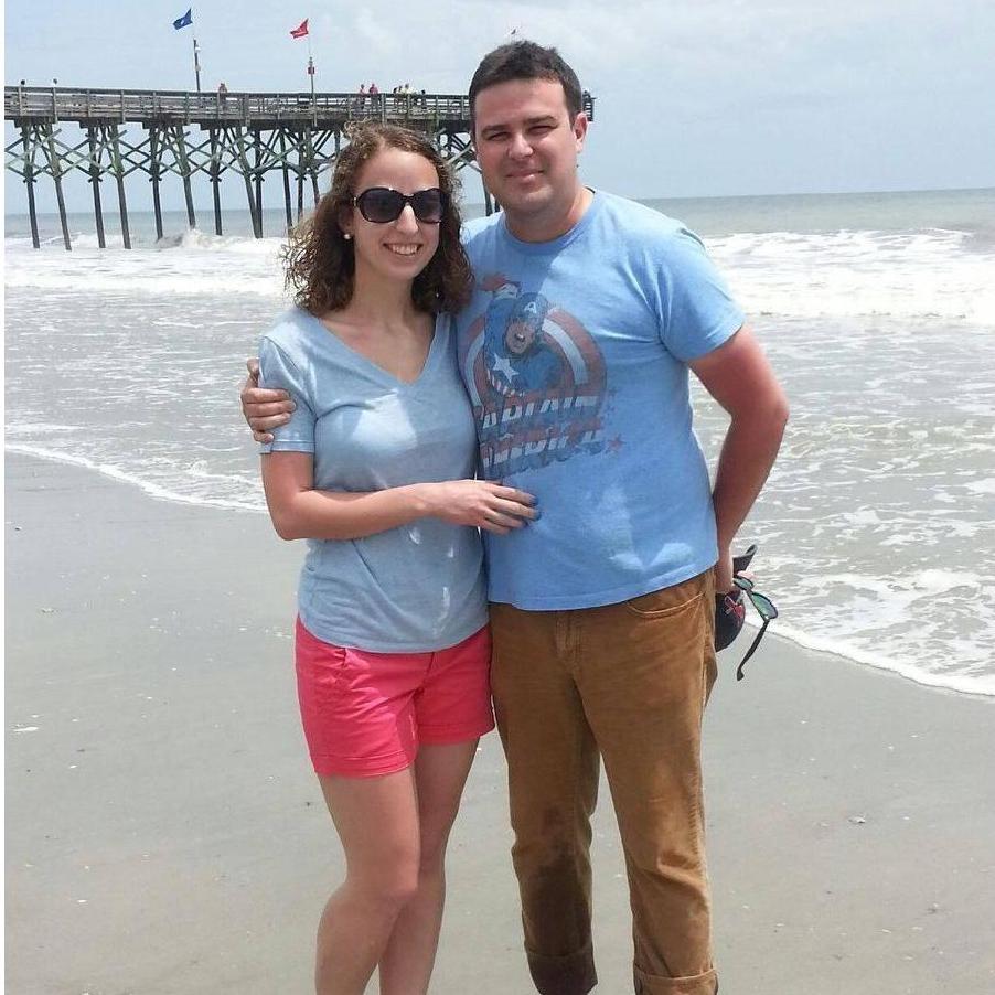 Our first trip to the beach!