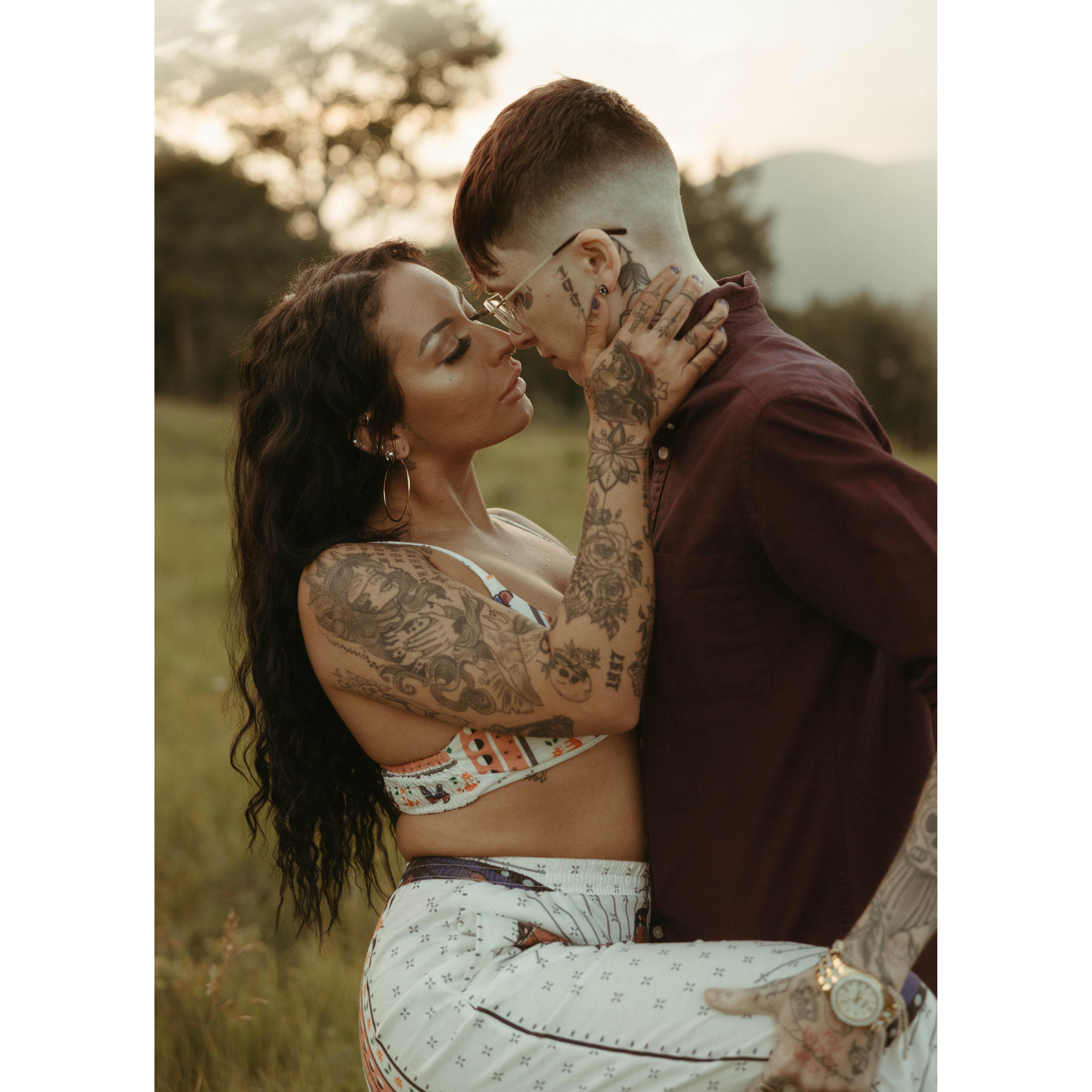 Our love can move mountains.