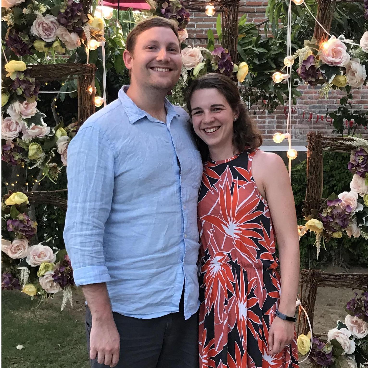 We're engaged! April 2018