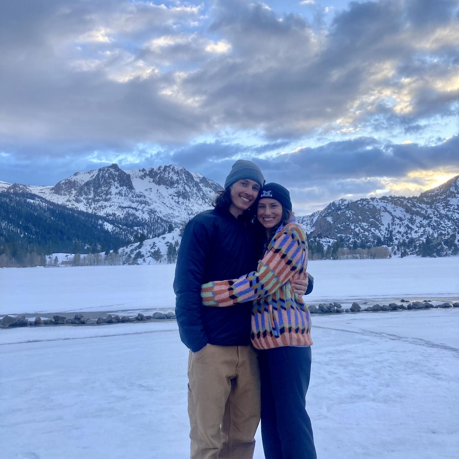 Second snowboarding trip to June (we had no idea this would be or new home yet)