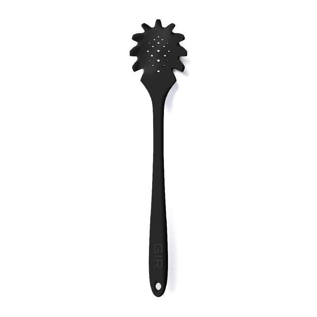 GIR: Get It Right Premium Spaghetti Silicone Spoon, Black