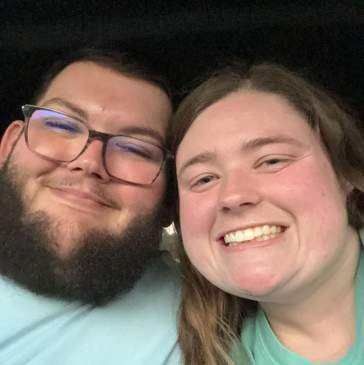 Our first picture together!!!