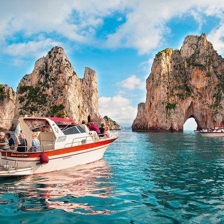 Boat tour of Amalfi Coast