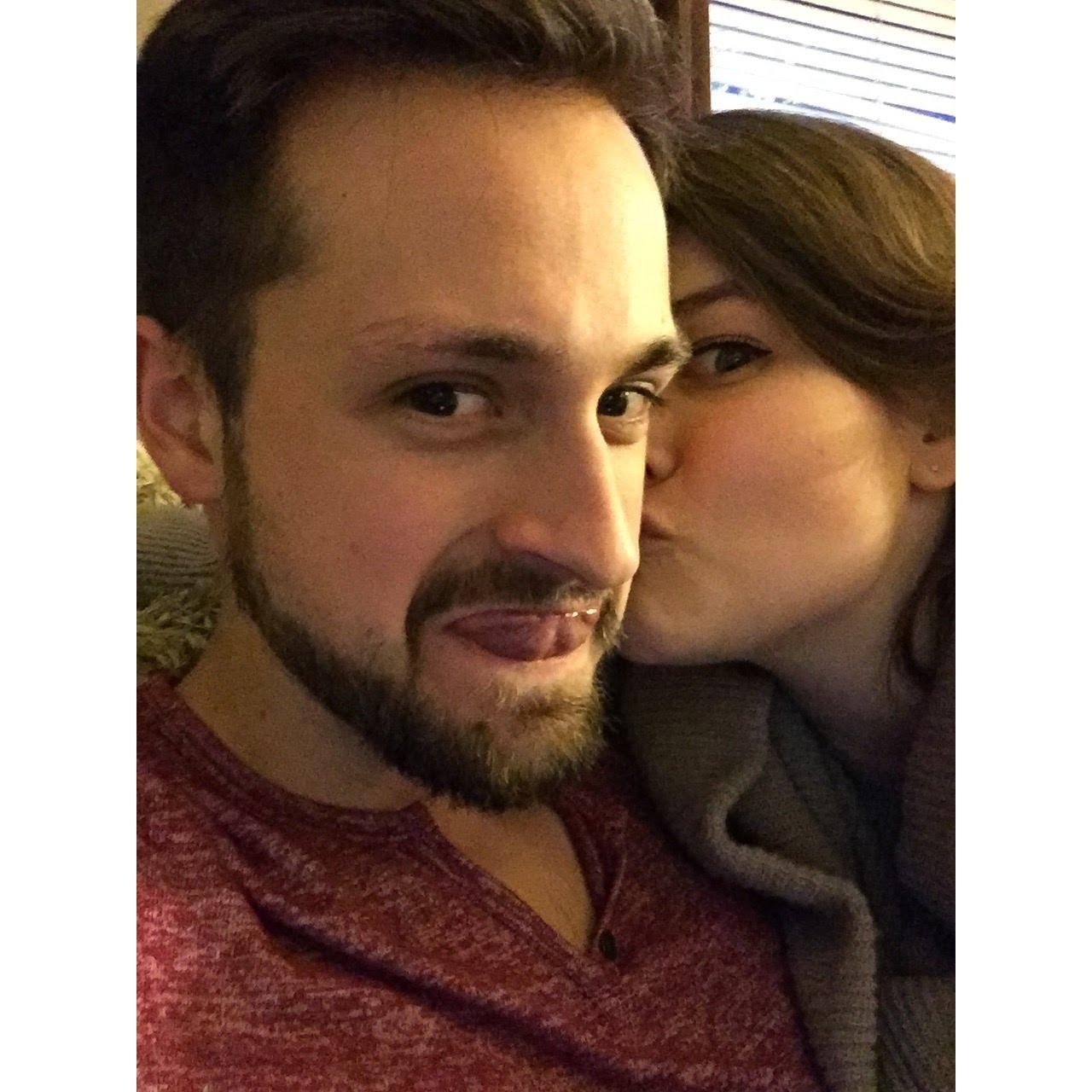 Just us being goofy!