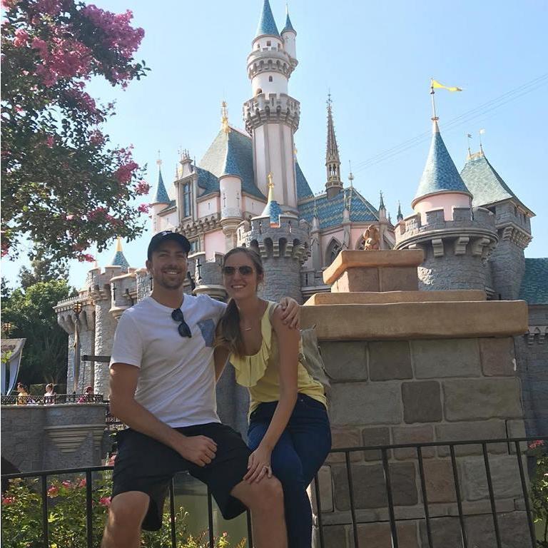 Disneyland for Caroline's birthday.