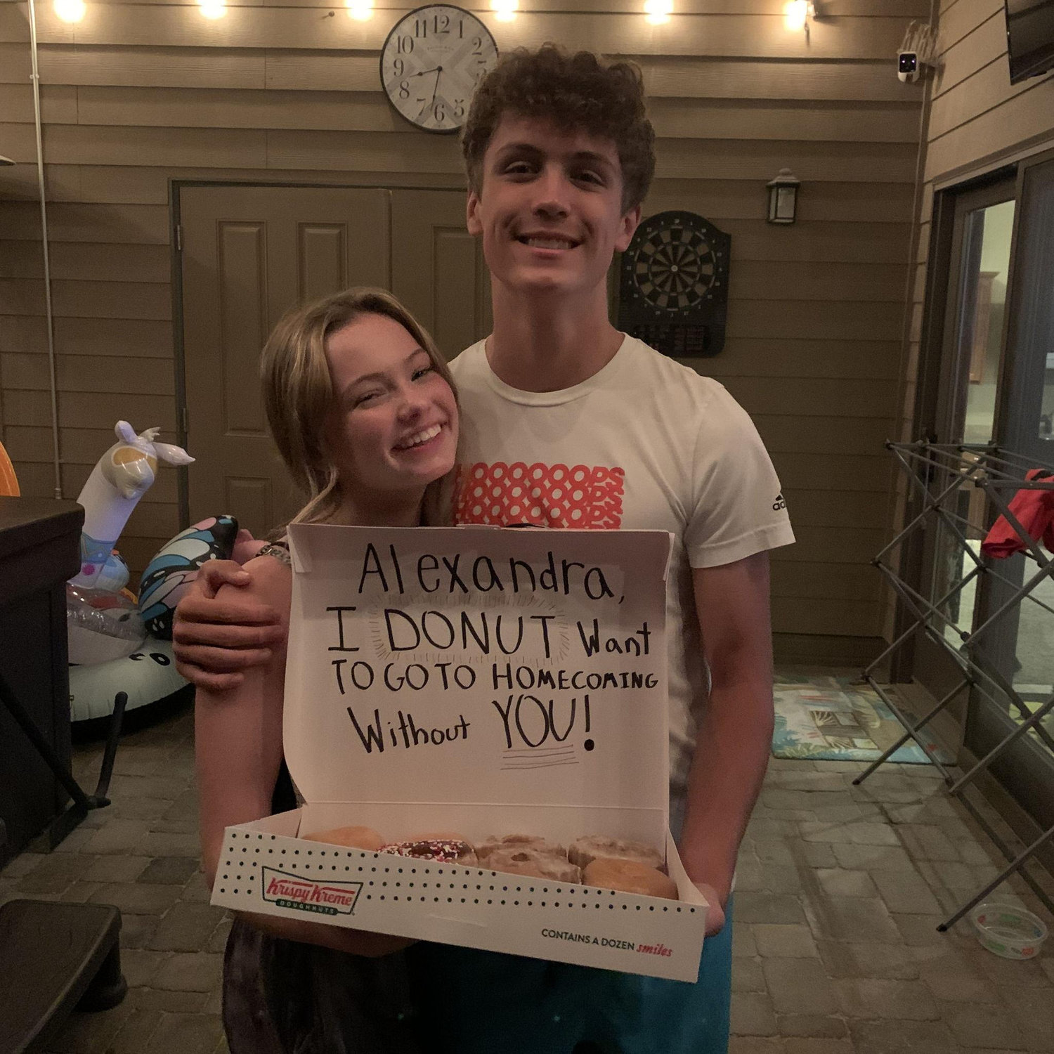 The first of many proposals.
