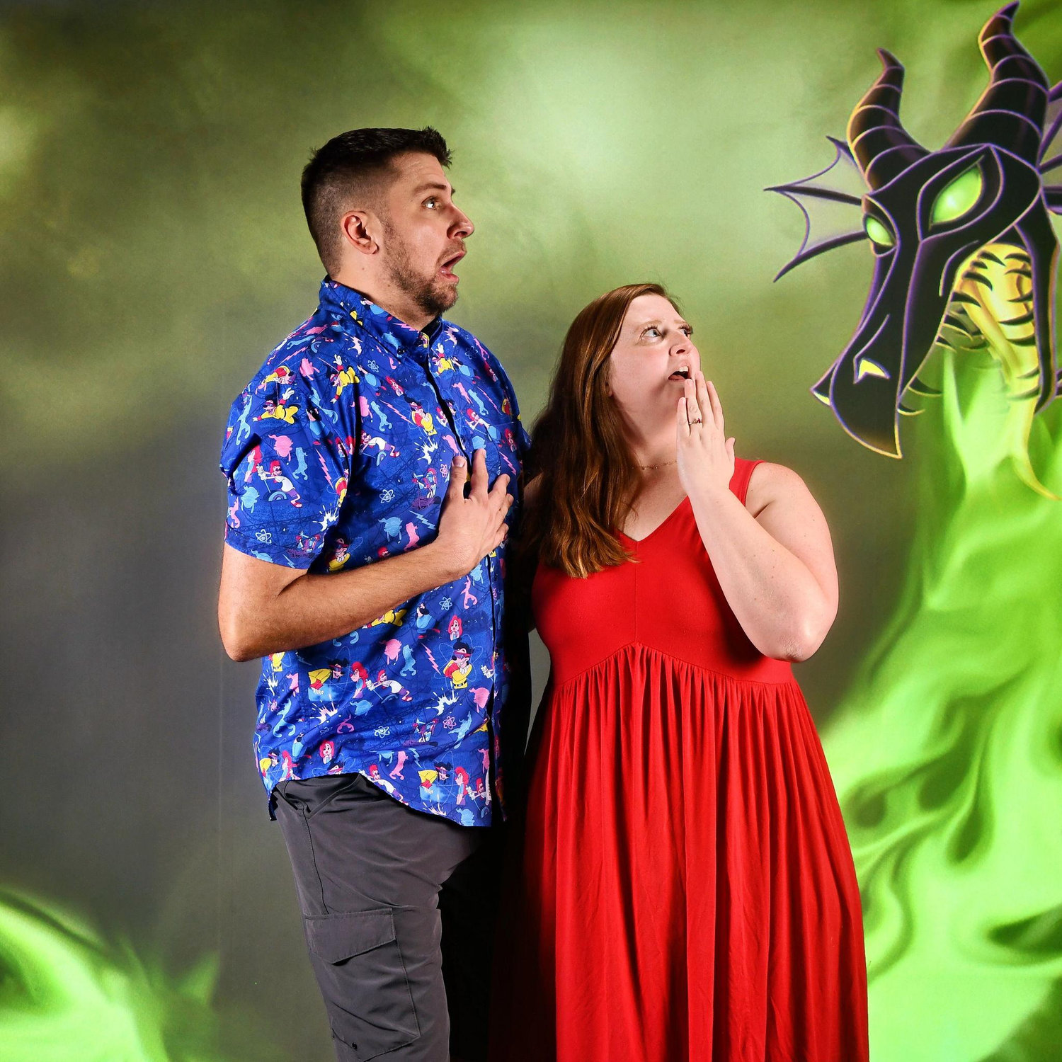 The same day that Steven proposed. We had to get some photos in Disney Springs that day!