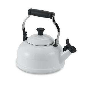 Le Creuset® 1.8-Quart Whistling Tea Kettle in White