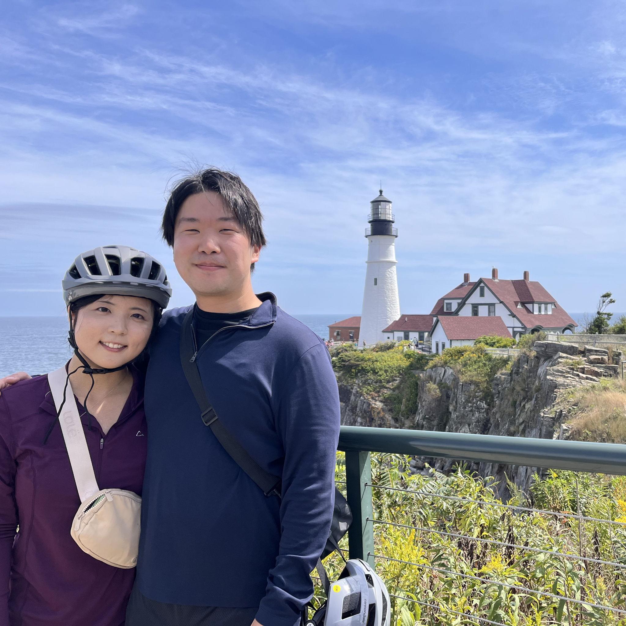Cape Elizabeth, ME #long bike ride #oldest lighthouse #Standard Baking Co #best almond croissant