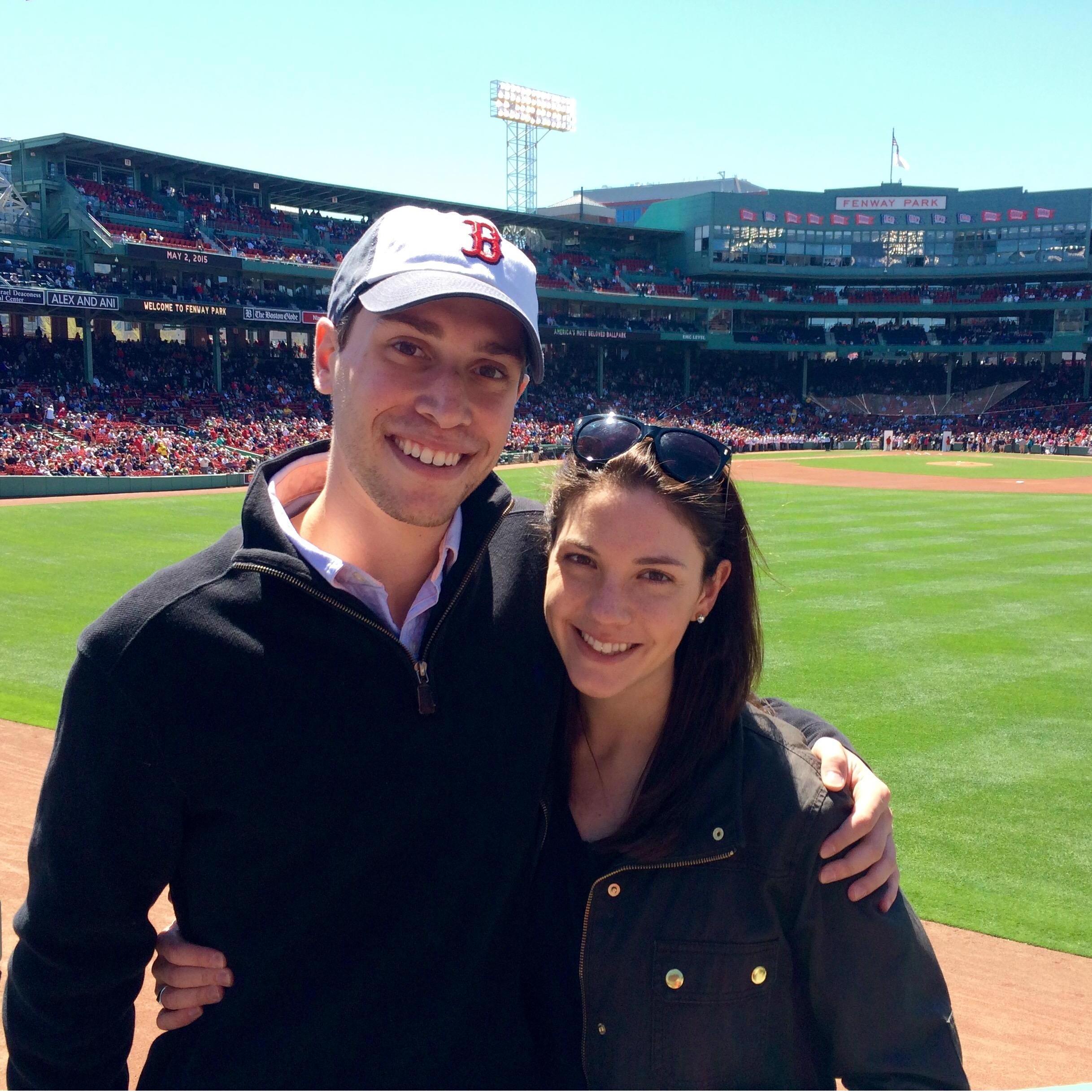 First Red Sox Game together 

April 2015