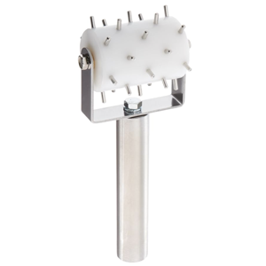 Winco RD-2 Dough Roller Docker, 1/2-Size,White, Stainless Steel,Medium