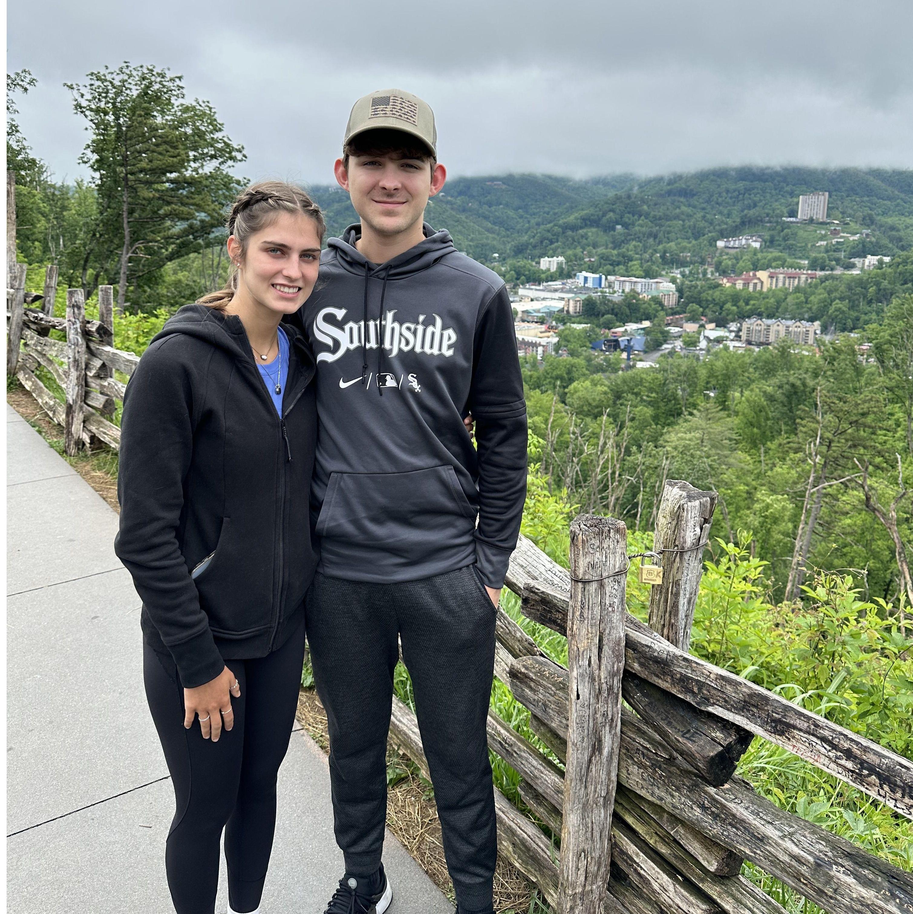 May 2023: Procanin family vacation in the Smokey Mountains!