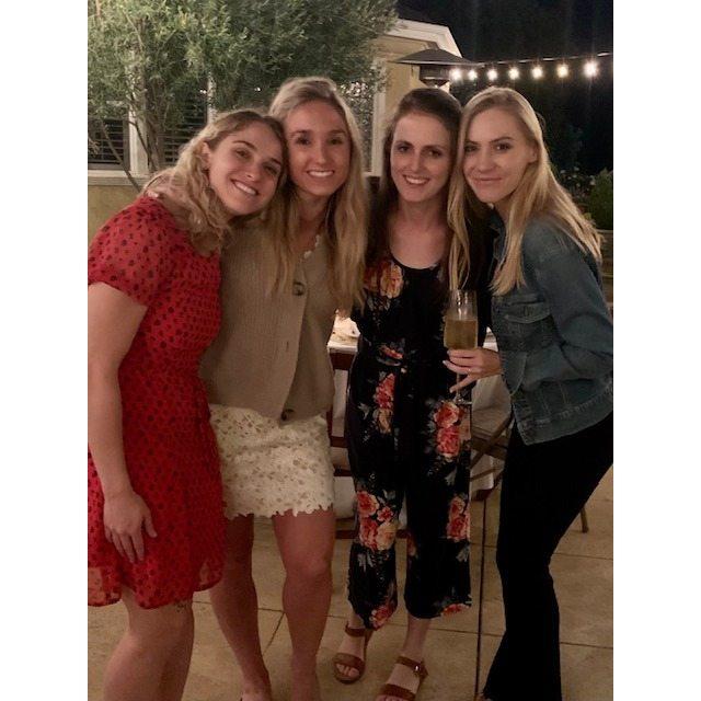 Claire's girls, Isabelle, Isobel, and Nicole.