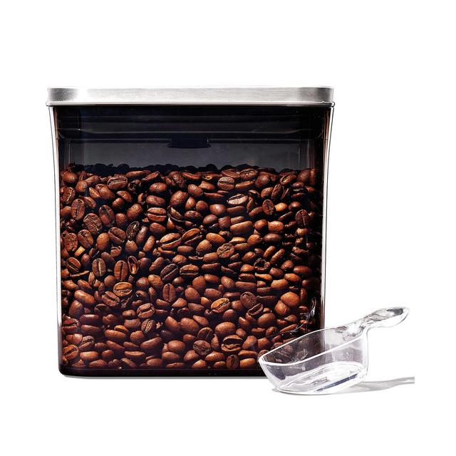 OXO Steel POP 1.7-Qt. Coffee Storage Container with Scoop
