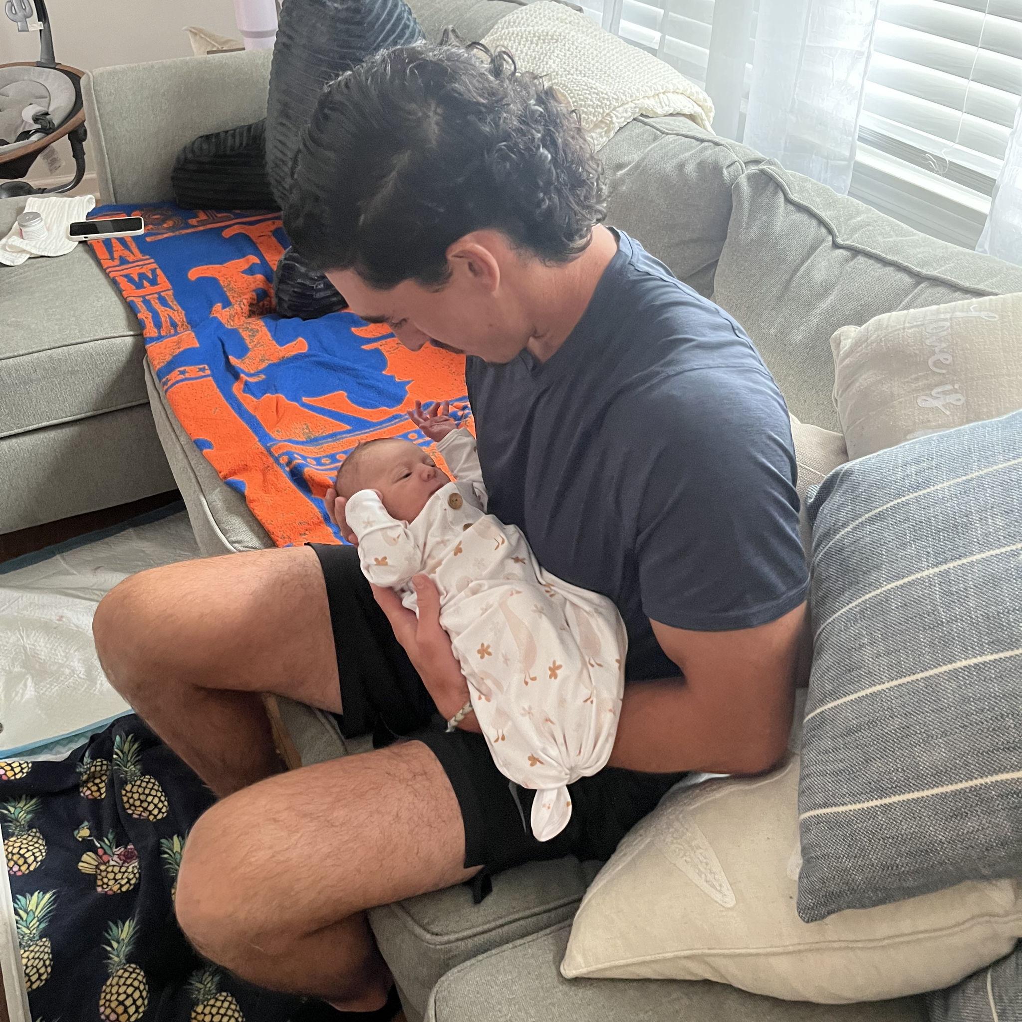 Kyle became an uncle in August, 2023!