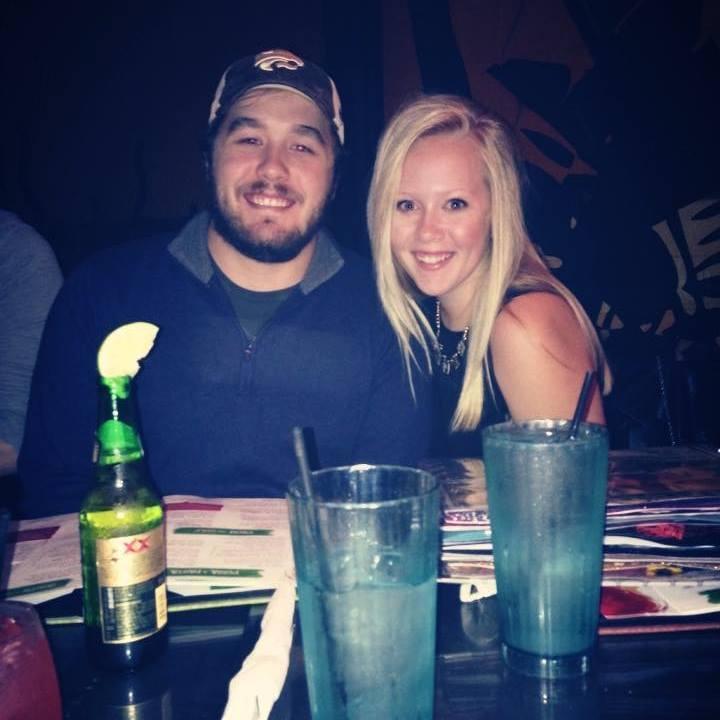 Celebrating Kennedy's 21st birthday at Mojo's in Manhattan, KS - November 2015