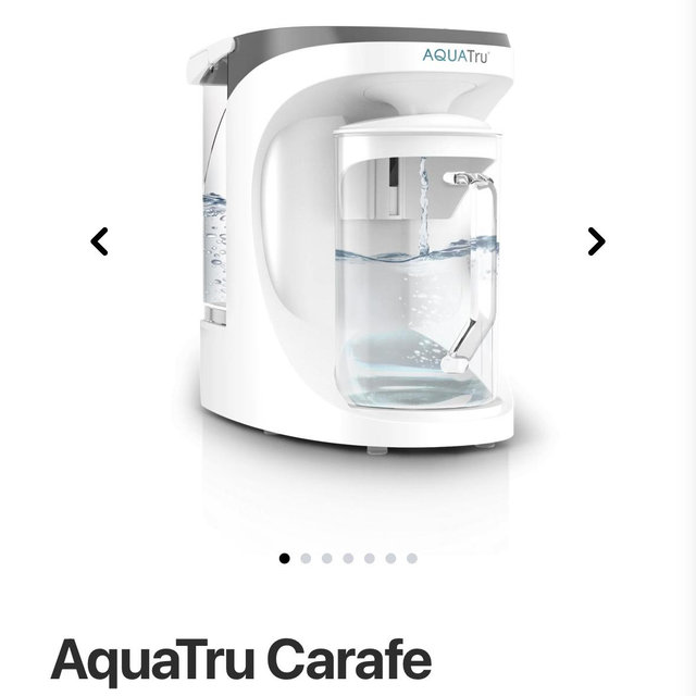 AquaTru Carafe Reverse Osmosis Water Filter