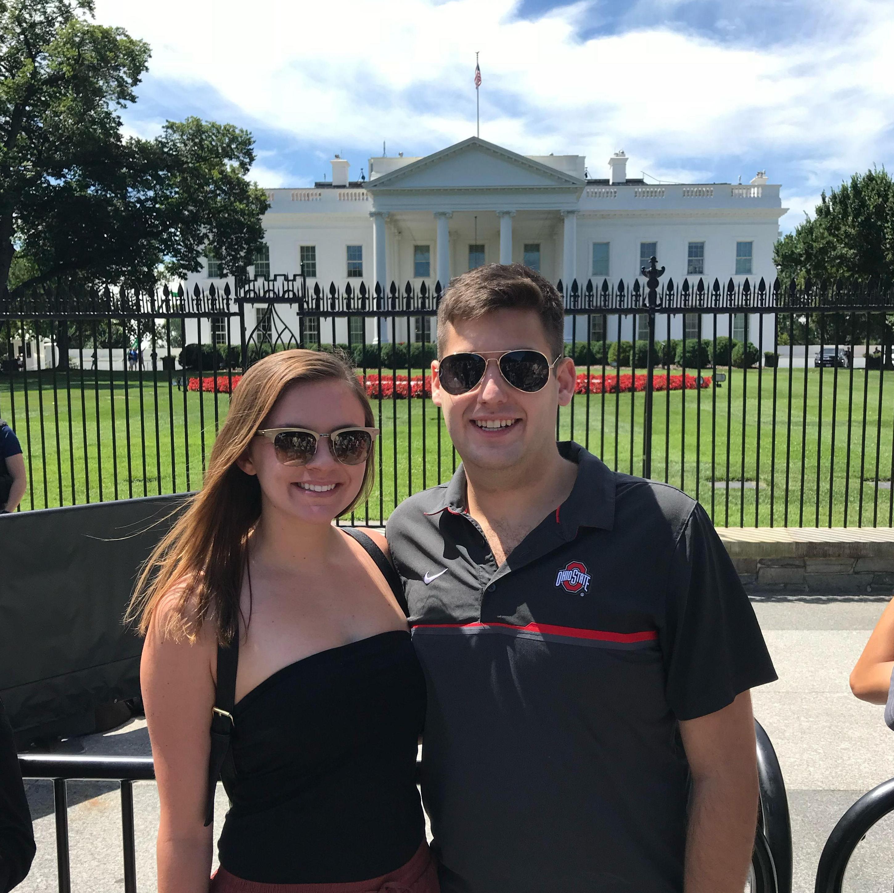 Ali interned in D.C. during Summer 2018.