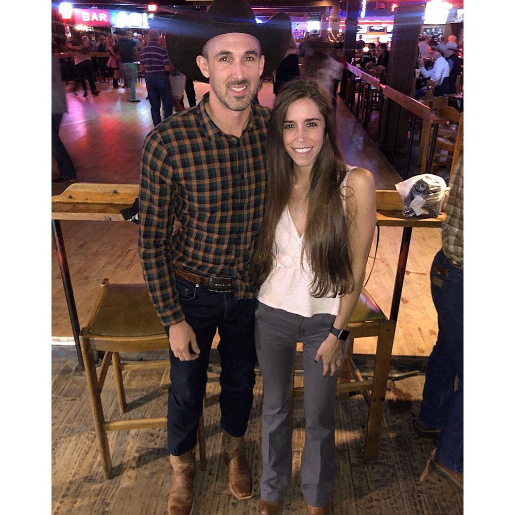 Our first night out at the Fort Worth Stockyards