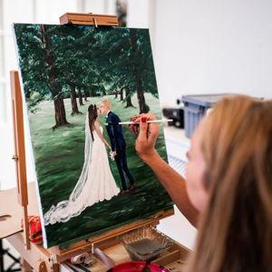 Live Wedding Painter