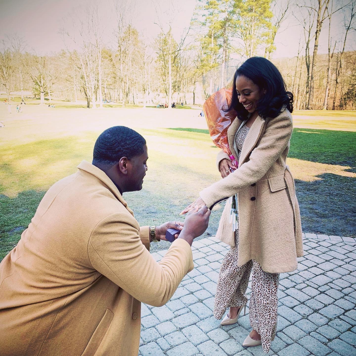 The proposal at Squires Castle