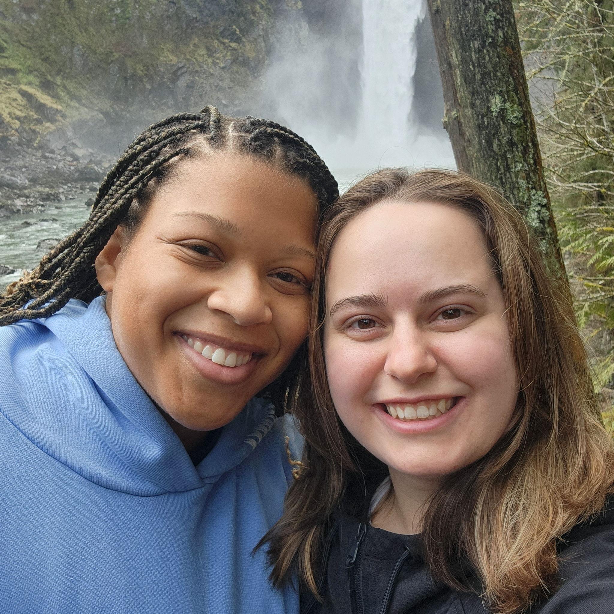 Hike at Snoqualmie Falls, Washington, March 2025
