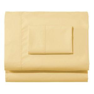 280-Thread-Count Pima Cotton Percale Sheet Set - Sunlight