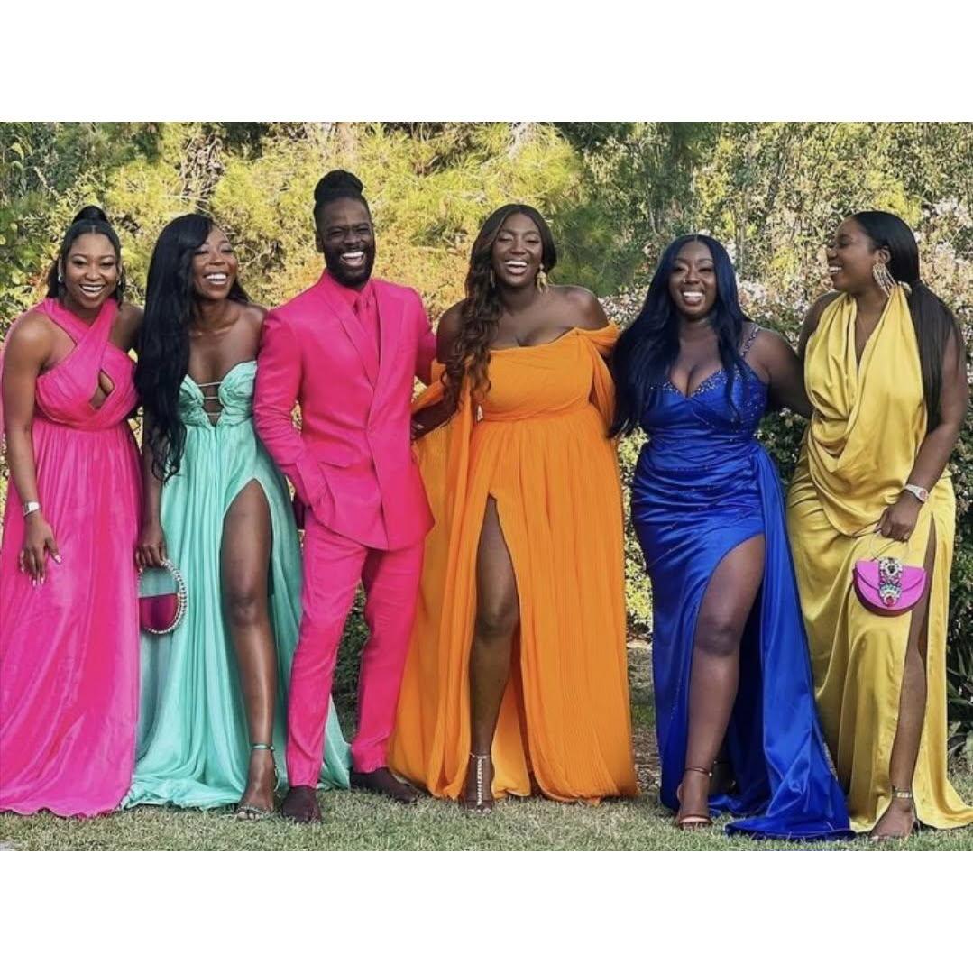 Color palette inspo: THIIIIIISSS! THIS is the vibe we intend to embody! THIS is the vibrance the bride (& groom) need to see!!!! Let's goooo!