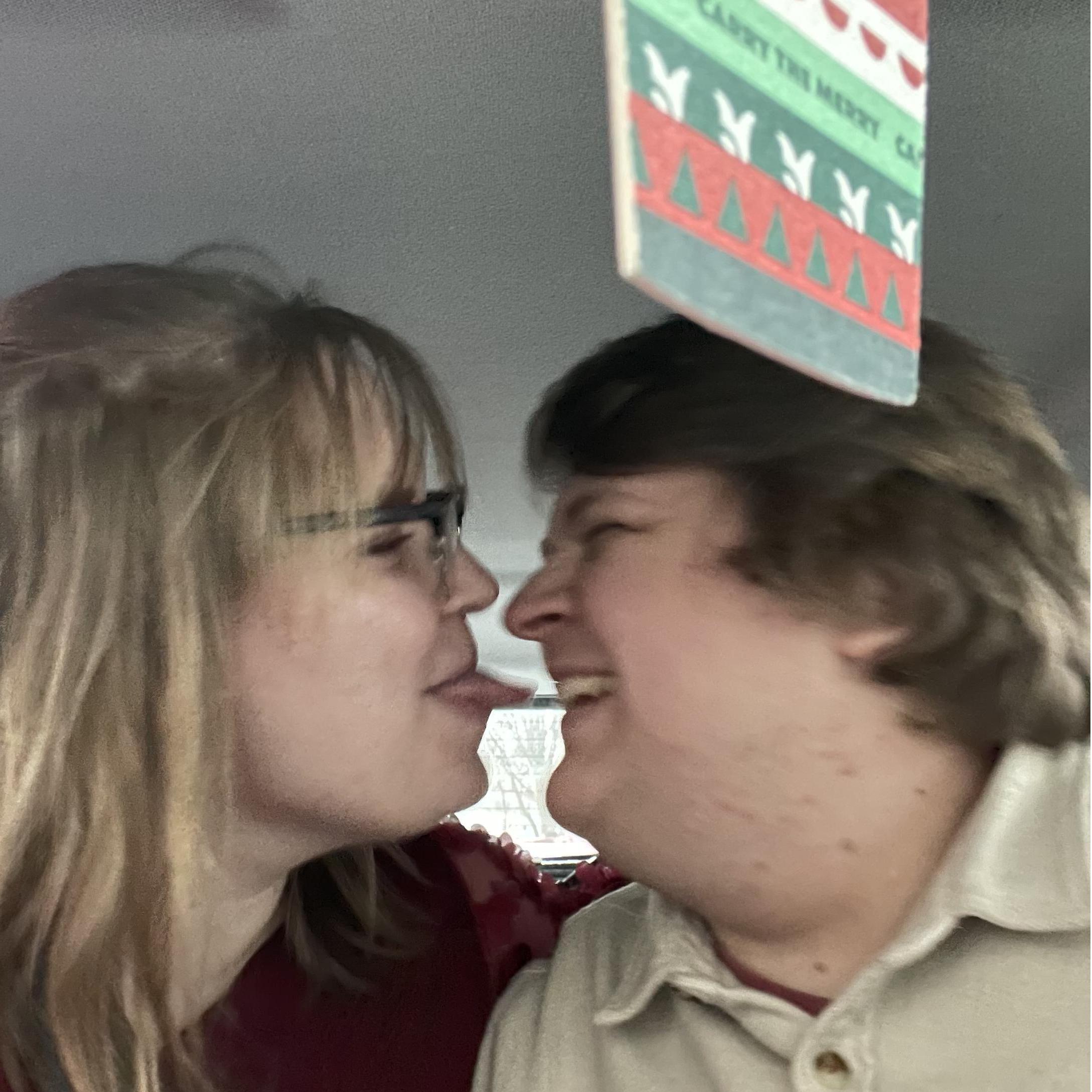 He tolerates me...
