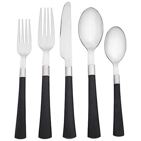 Noritake® Colorwave 20-Piece Flatware Set in Graphite