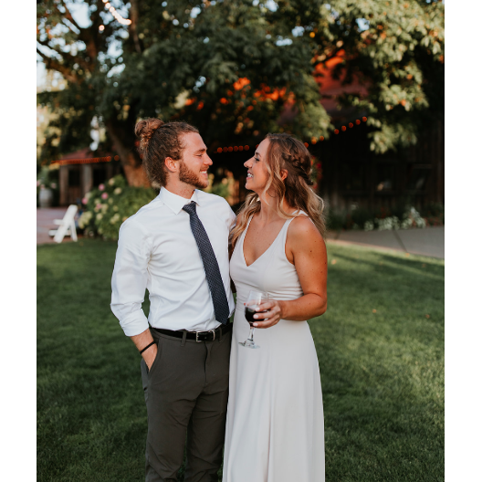 nick & denise's wedding in bonney lake, washington - the first wedding we attended together