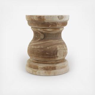 Natural Paulownia Wood Side Table