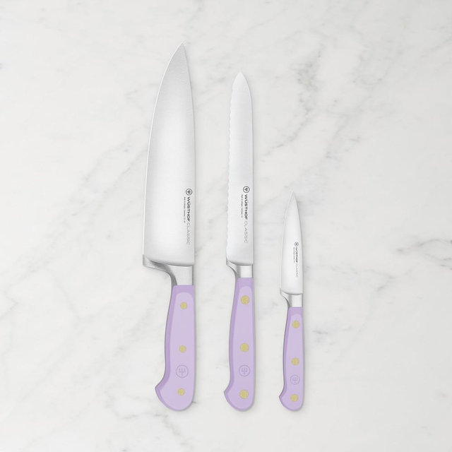 Wusthof Classic Knives, Purple, Set of 3