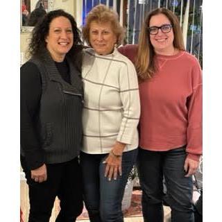Smiling with Marnie's mom